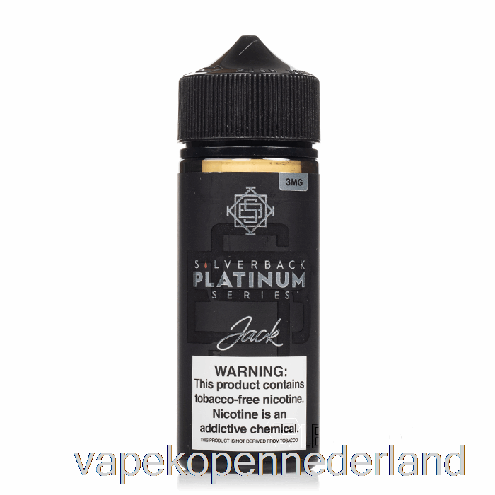 Vape Nederland Jack - Silverback Platina-serie - 120 Ml 3 Mg